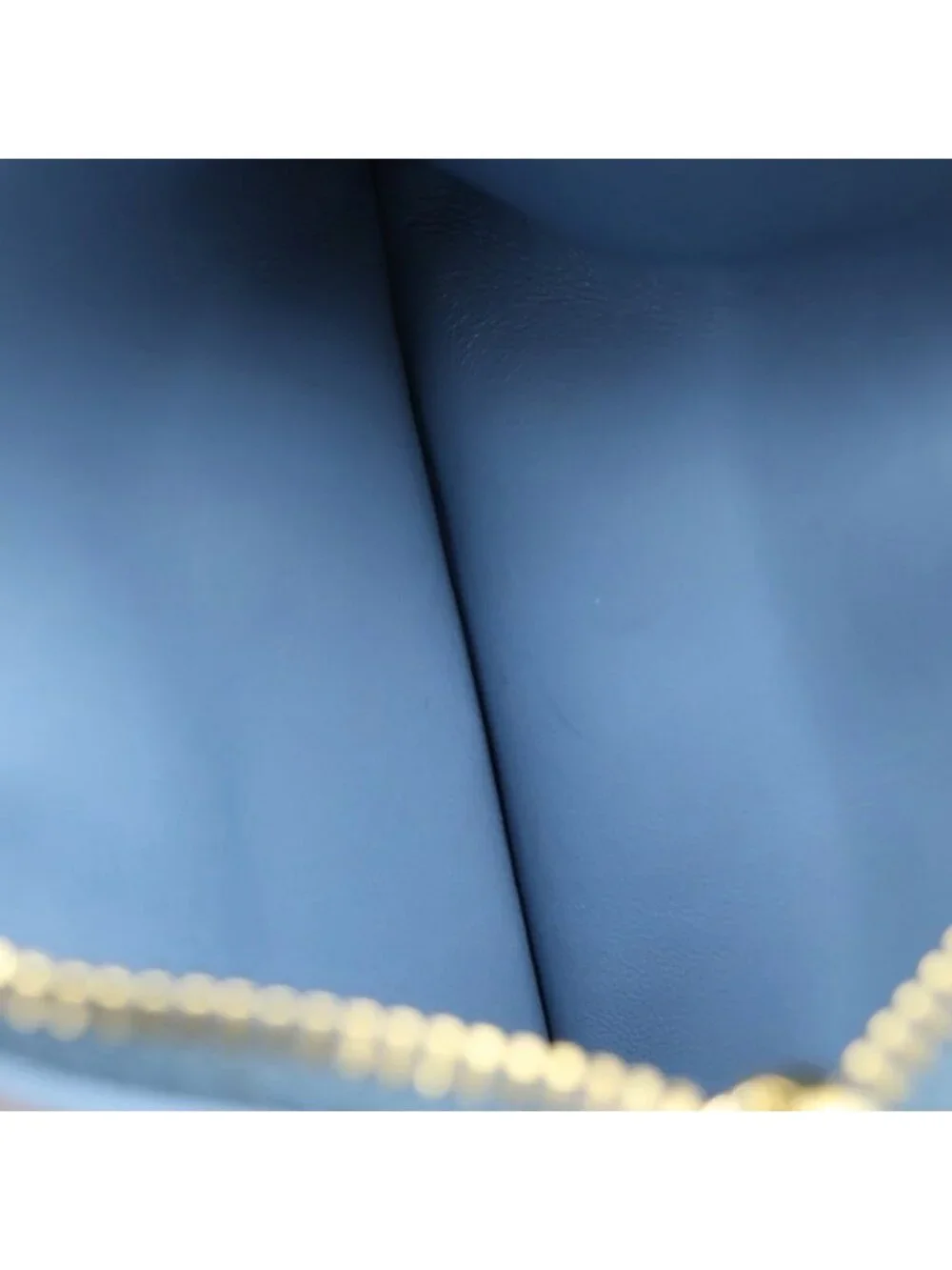 Miu Miu Fragment Case Blue White Leather